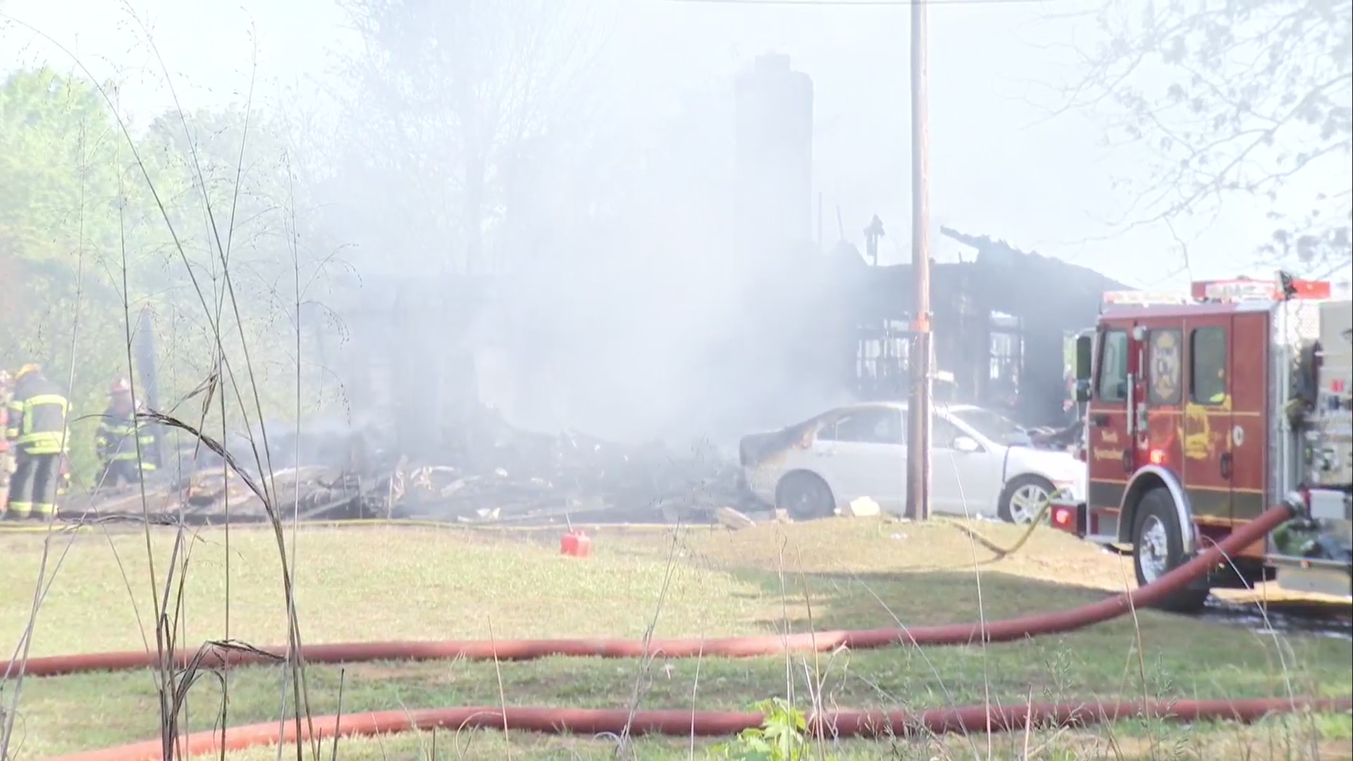 Fire destroys Spartanburg Co. home WSPA 7NEWS