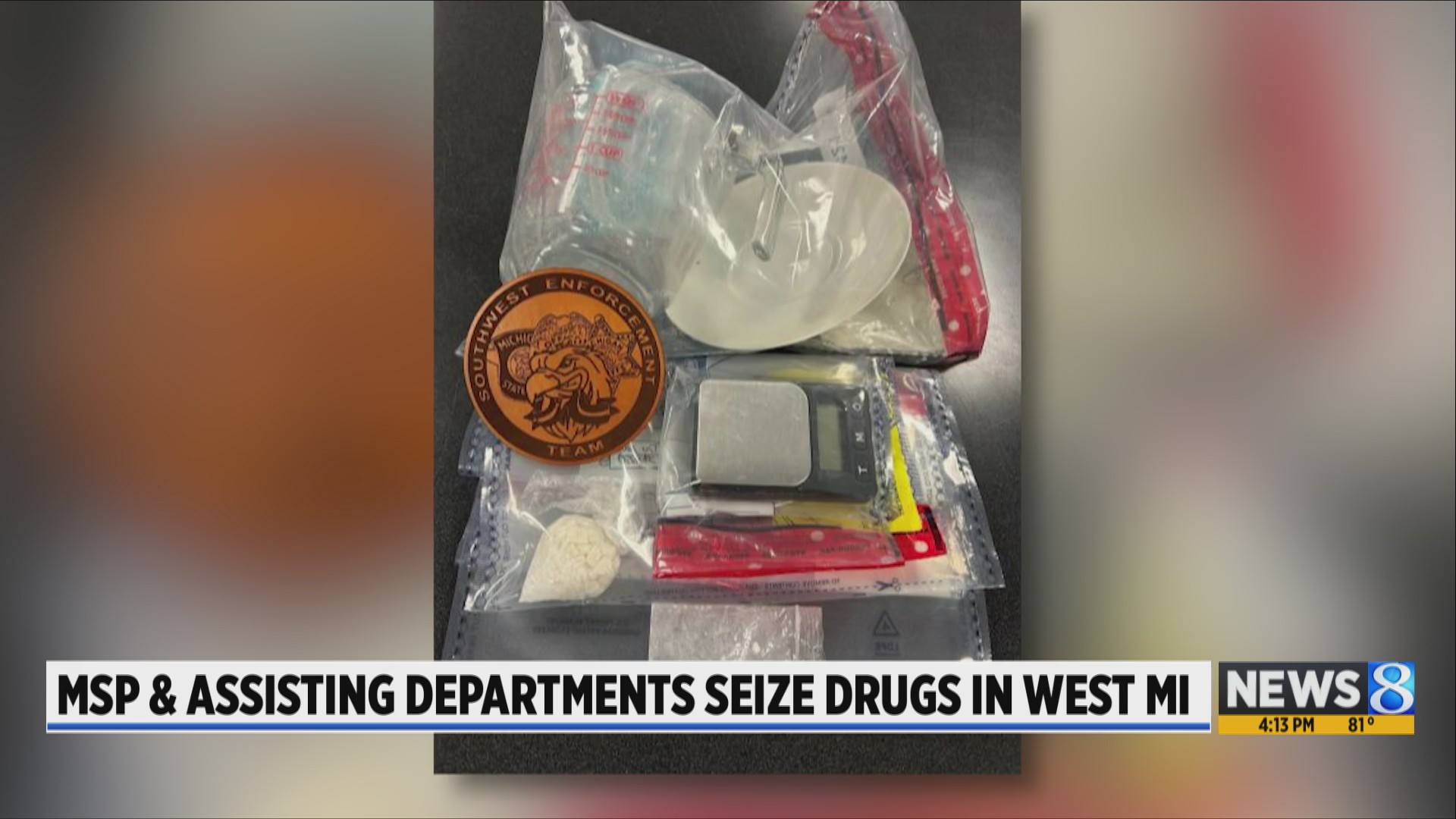 Two Battle Creek men arrested after meth found in car – WOODTV.com