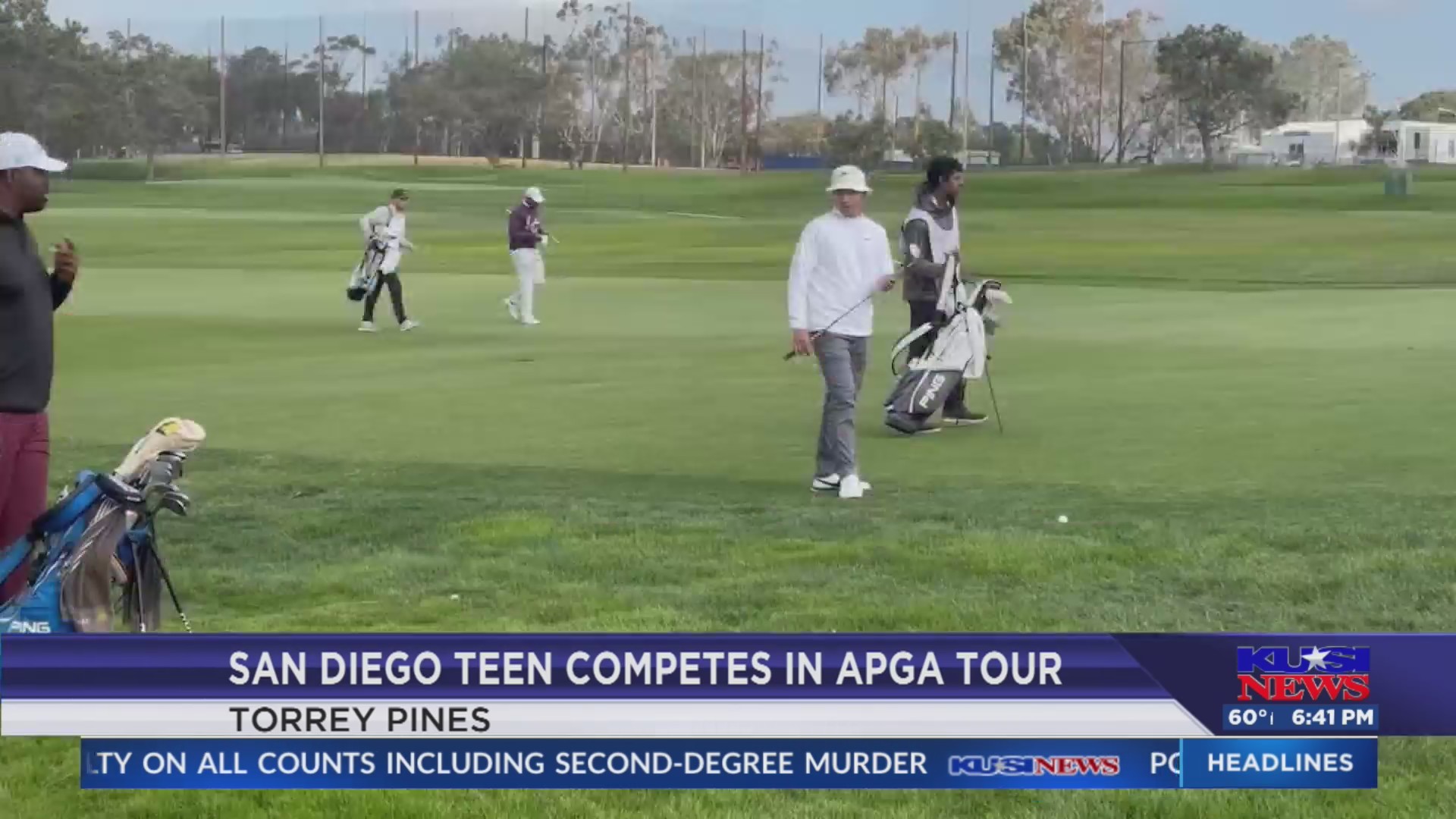 25-year-old San Diego native pursuing pro golf dreams at Farmers ...