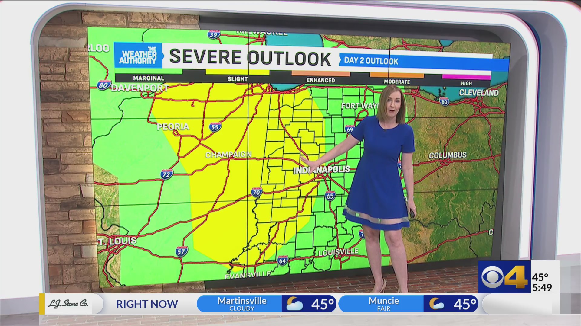 A windy warm-up; timing new storm threat – Fox 59