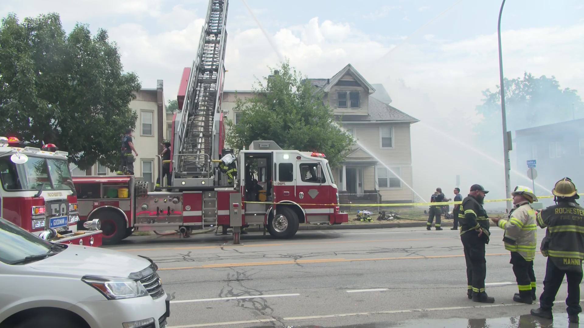 RFD responding to large fire on Dewey Avenue – RochesterFirst