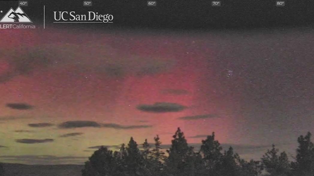 Northern lights appear over Northern California KGET 17