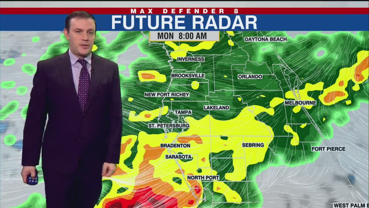Expect a rainy start to the work week – WFLA