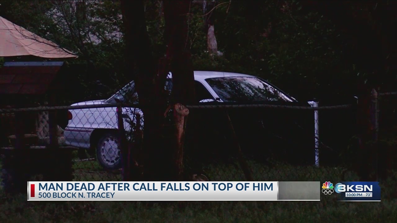 Man killed after being pinned under car in west Wichita – KSN-TV