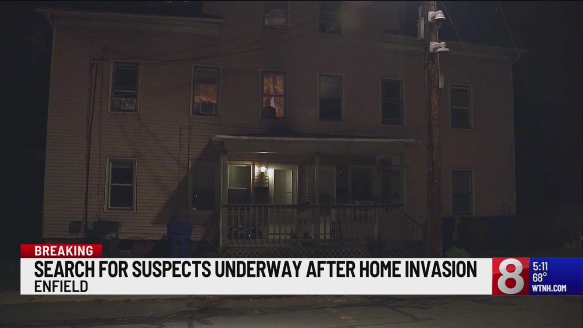 On scene: Enfield police investigate armed home invasion – WTNH.com