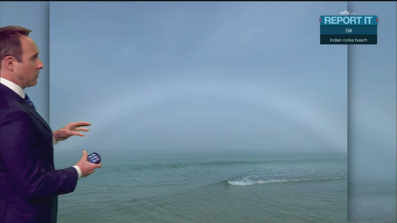 Ever seen a Fog Bow? Jeff Berardelli explains the rainbow-like ...