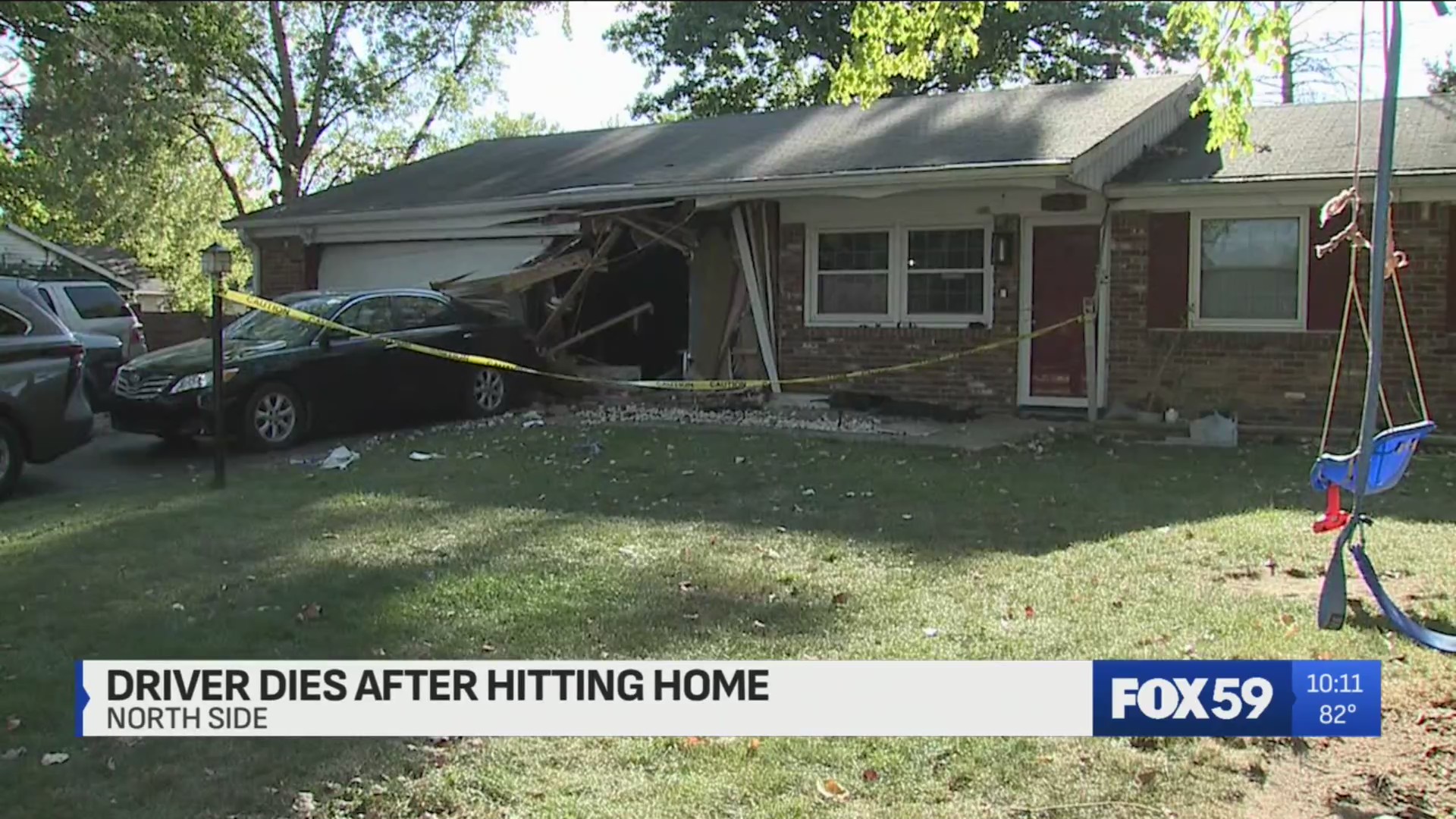 Driver dead after crashing into house on north side of Indianapolis ...