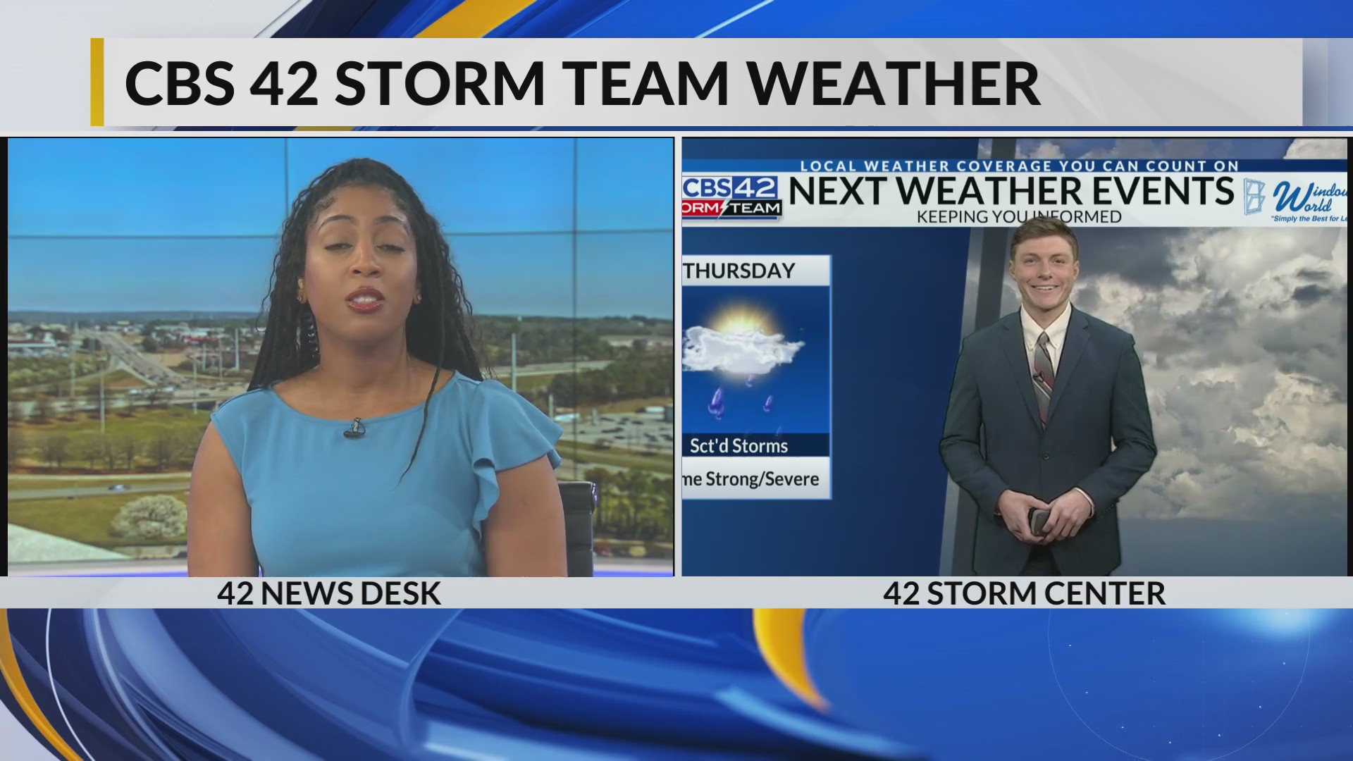 Upgrade to Weather Alert Day on Saturday for Severe Storms – CBS 42 ...