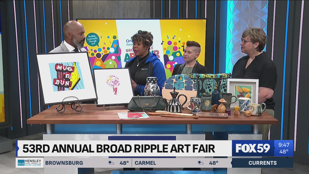 Broad Ripple Posters 53rd Annual Broad Ripple Art Fair – Fox 59