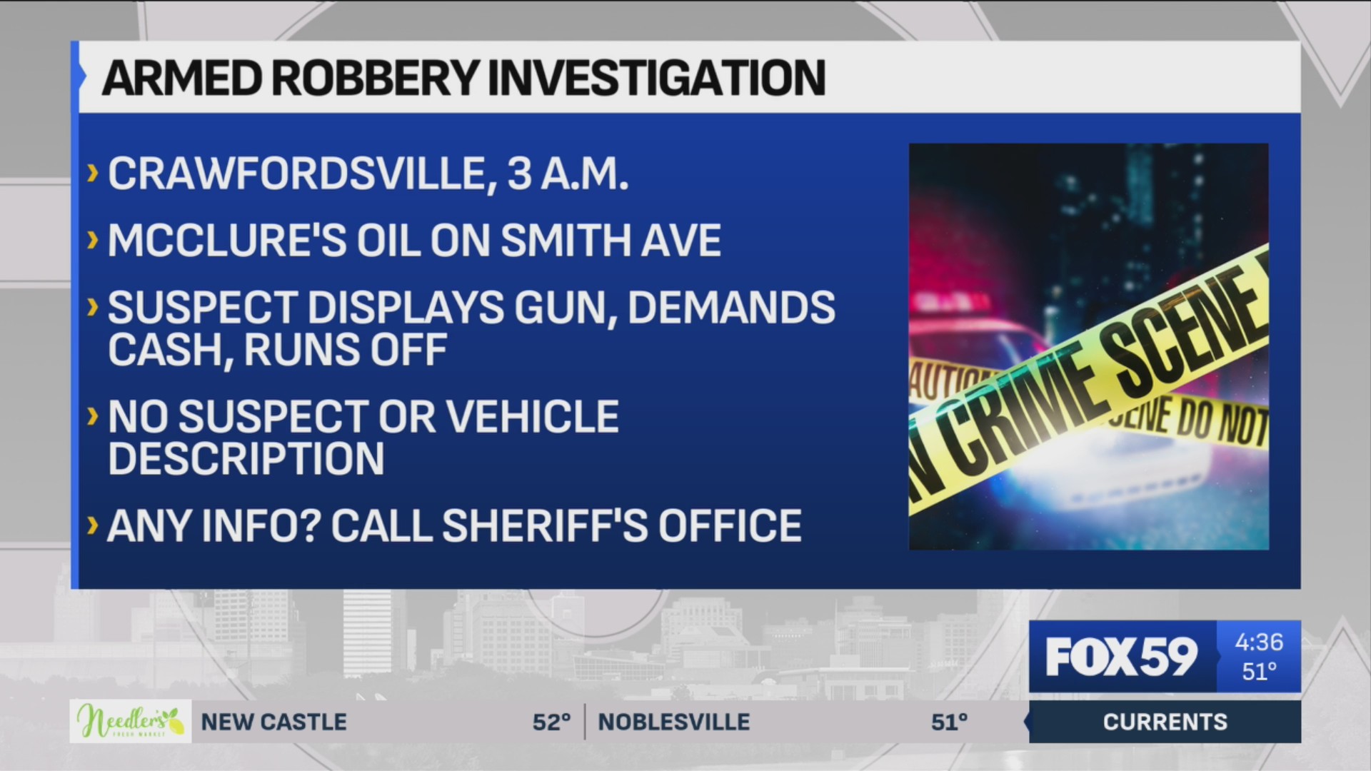 Police searching for suspect after armed robbery of truck stop in ...