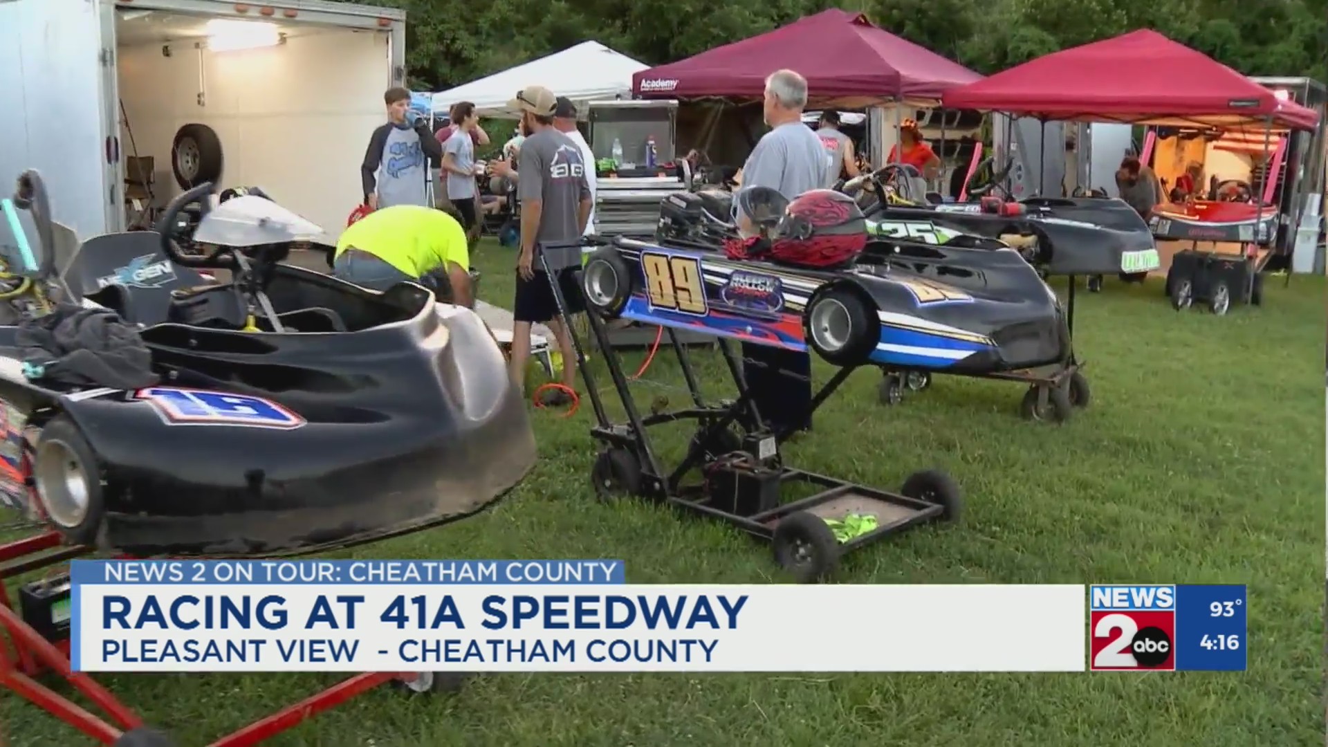 Route 45 Raceway 41A Speedway gives every driver the chance to race – WKRN News 2