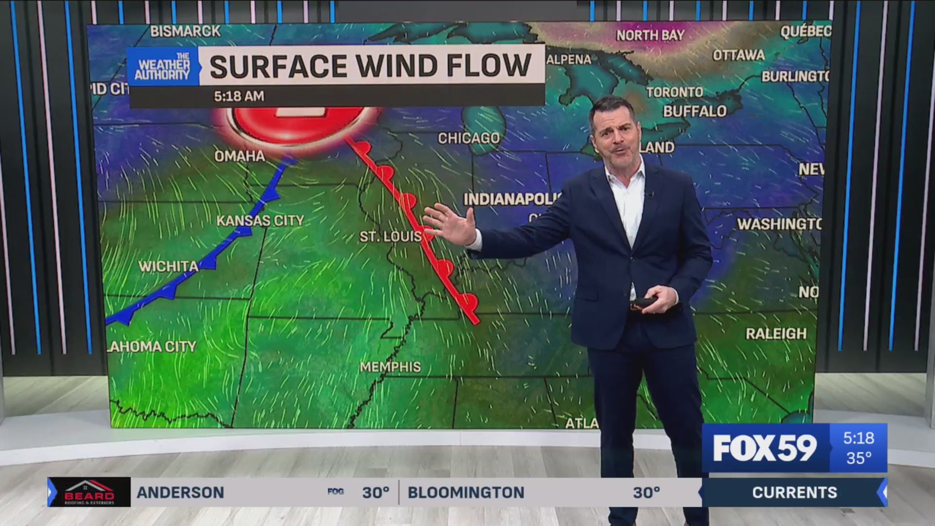 Tracking showers, still mild with storm chance? – Fox 59