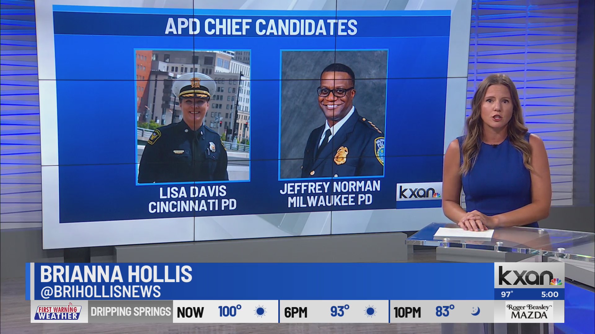 Search narrows for new APD chief of police – KXAN Austin