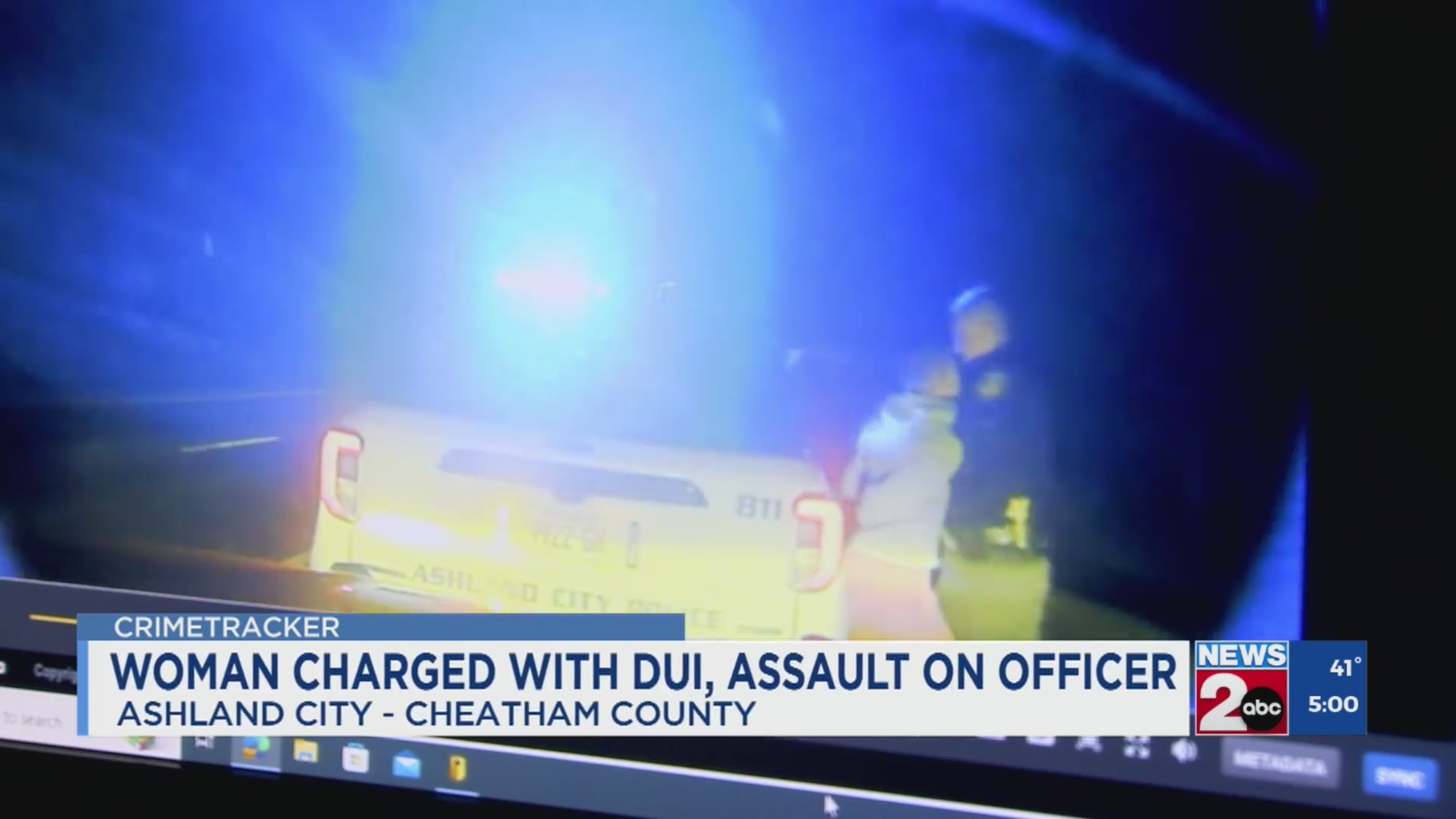Ashland City woman charged with DUI, assault on officer – WKRN News 2