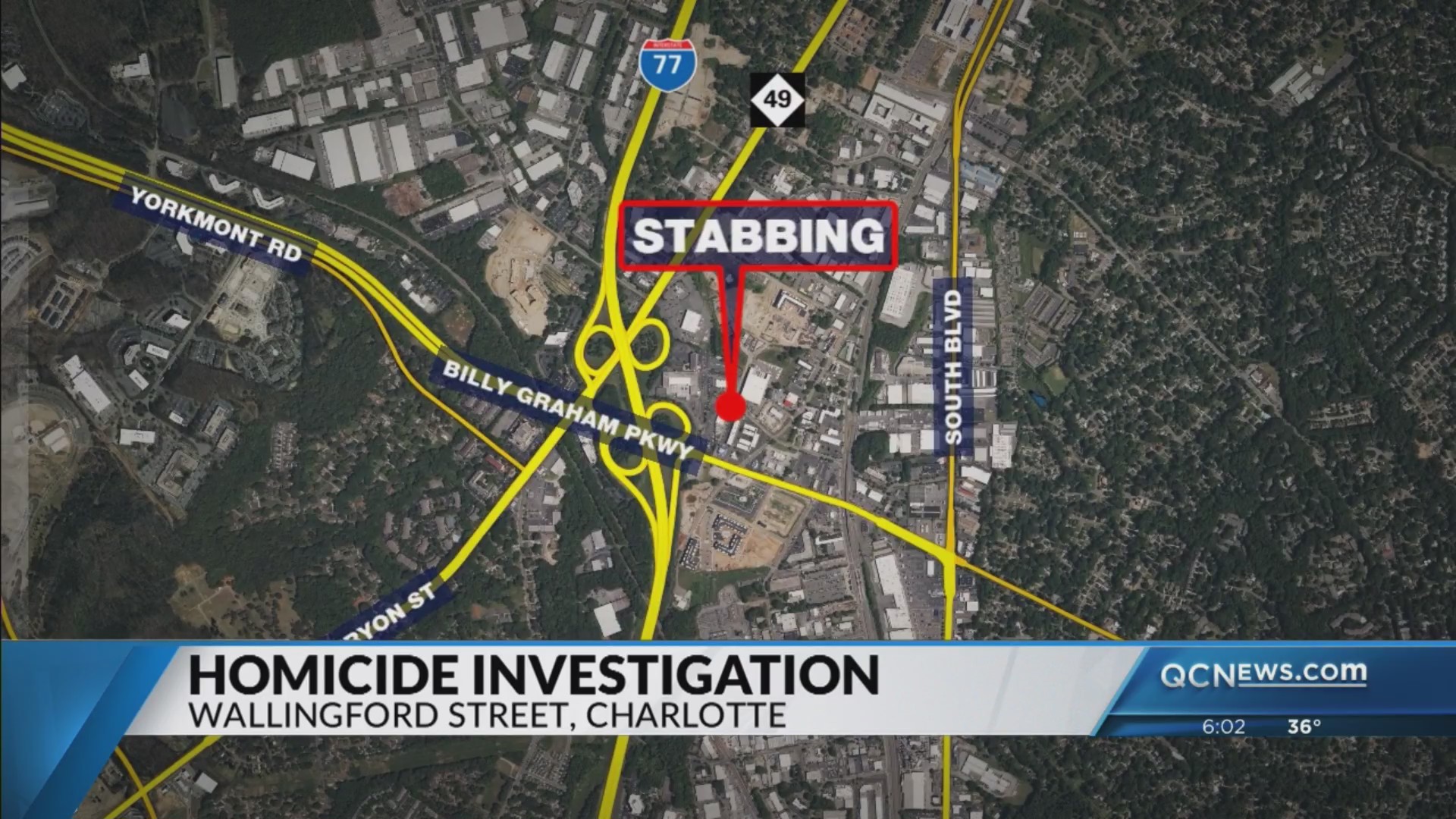 One person killed in SW Charlotte stabbing: CMPD – Queen City News