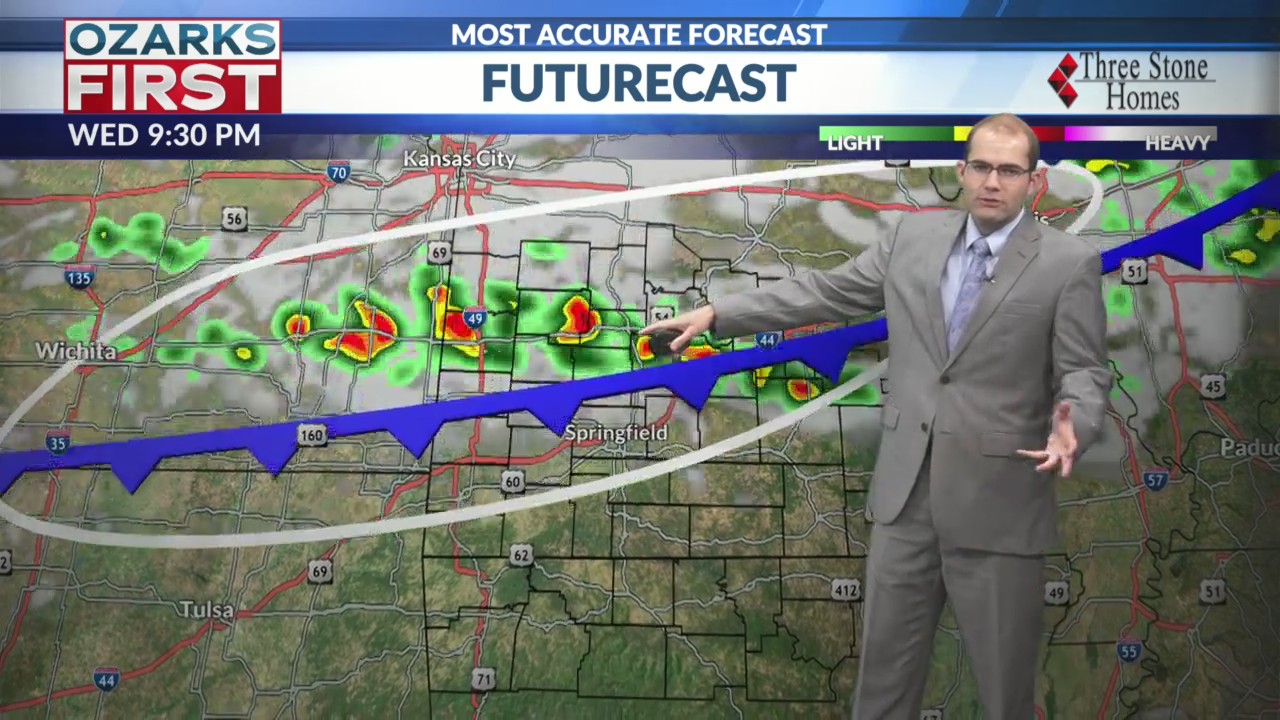 Risk for storms tomorrow night in parts of the Ozarks – KOLR ...