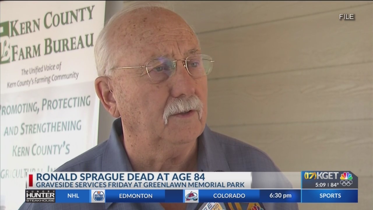 Ronald Sprague longtime Kern County civil servant dies at 84 KGET Ronald Sprague longtime Kern County civil servant dies at 84 KGET