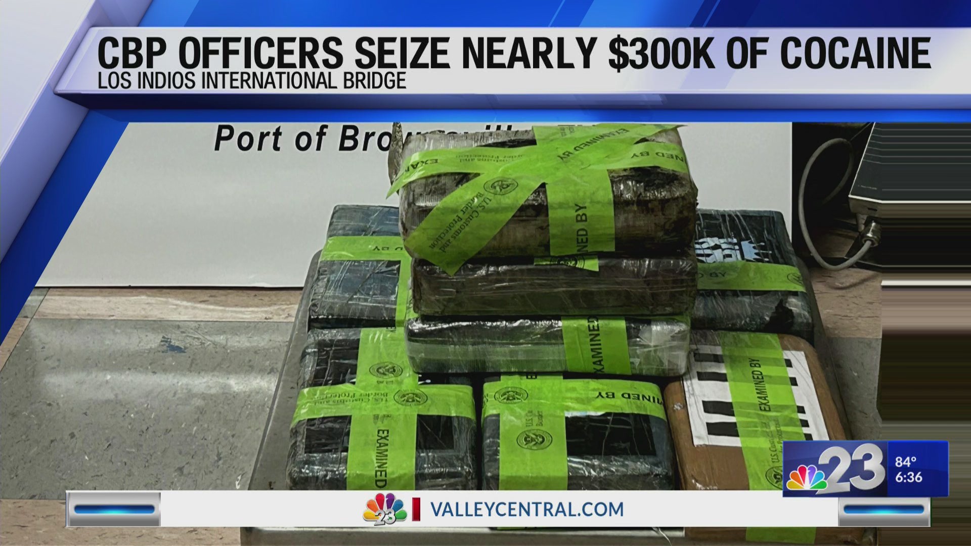 CBP Officers Seize Nearly $300K Of Cocaine – BorderReport