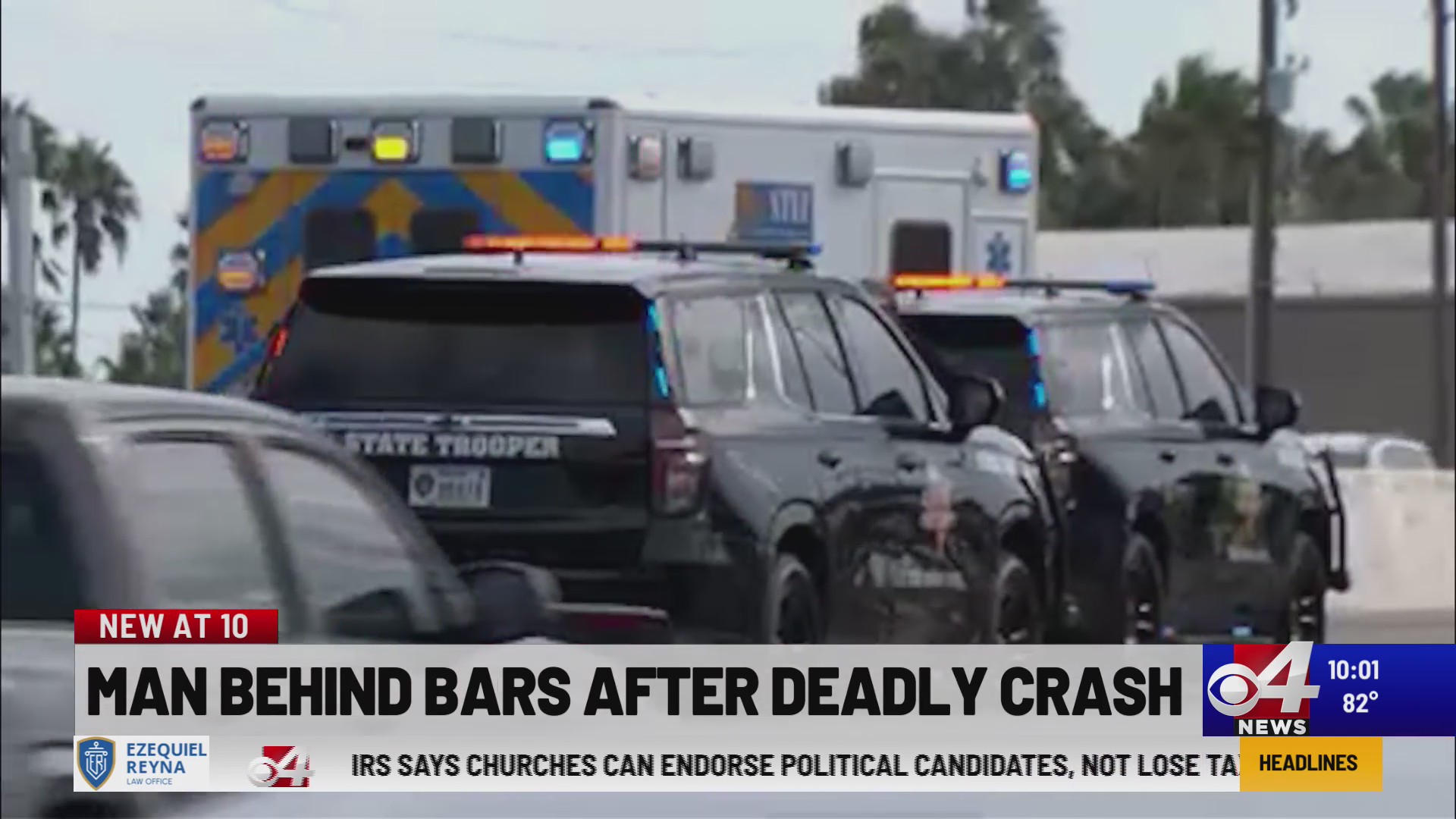 Man Behind Bars After Deadly Crash – KVEO-TV