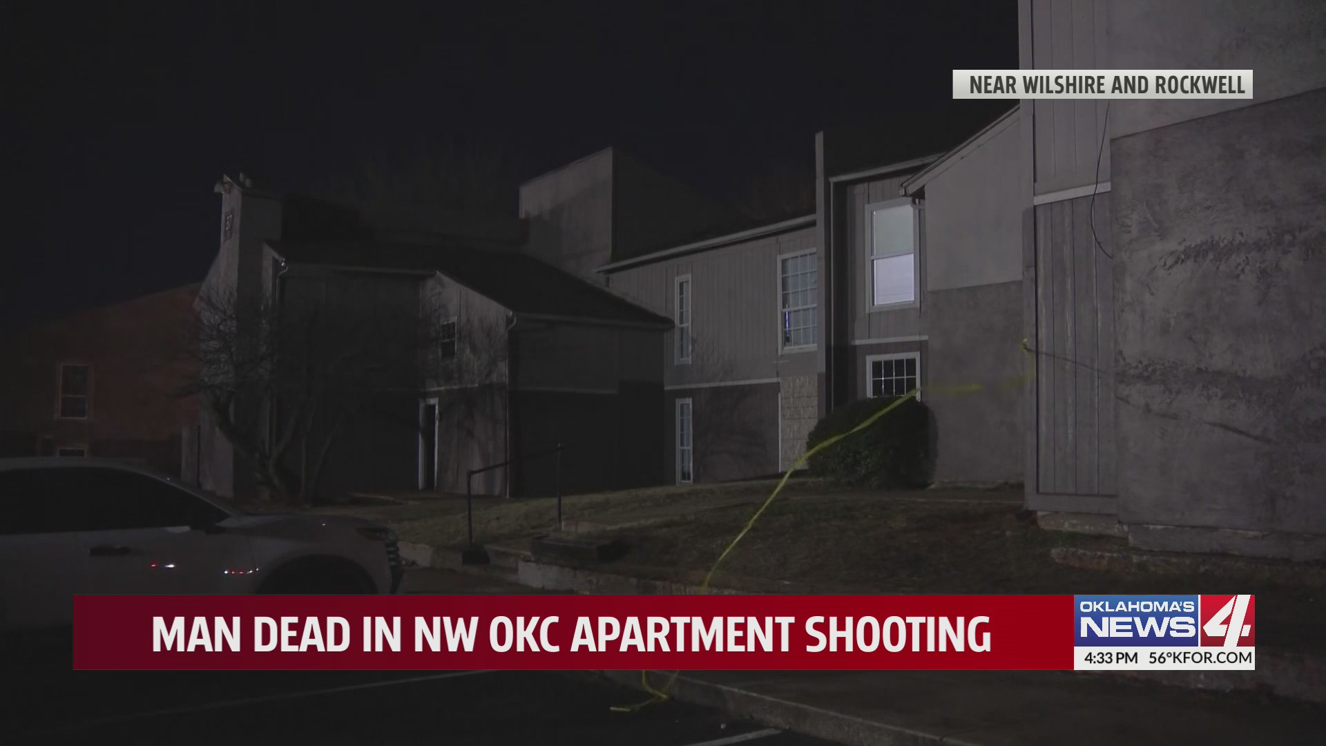 Man dead in NW OKC apartment shooting – KFOR.com Oklahoma City