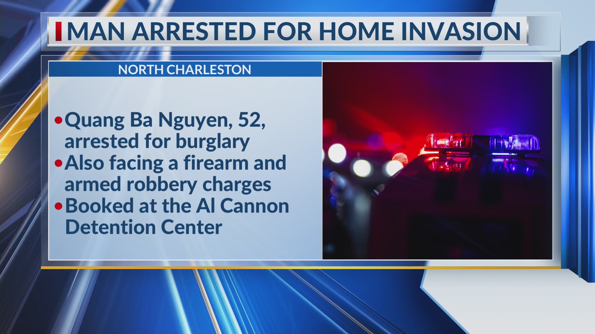 52-year-old arrested for North Charleston home invasion – WCBD News 2
